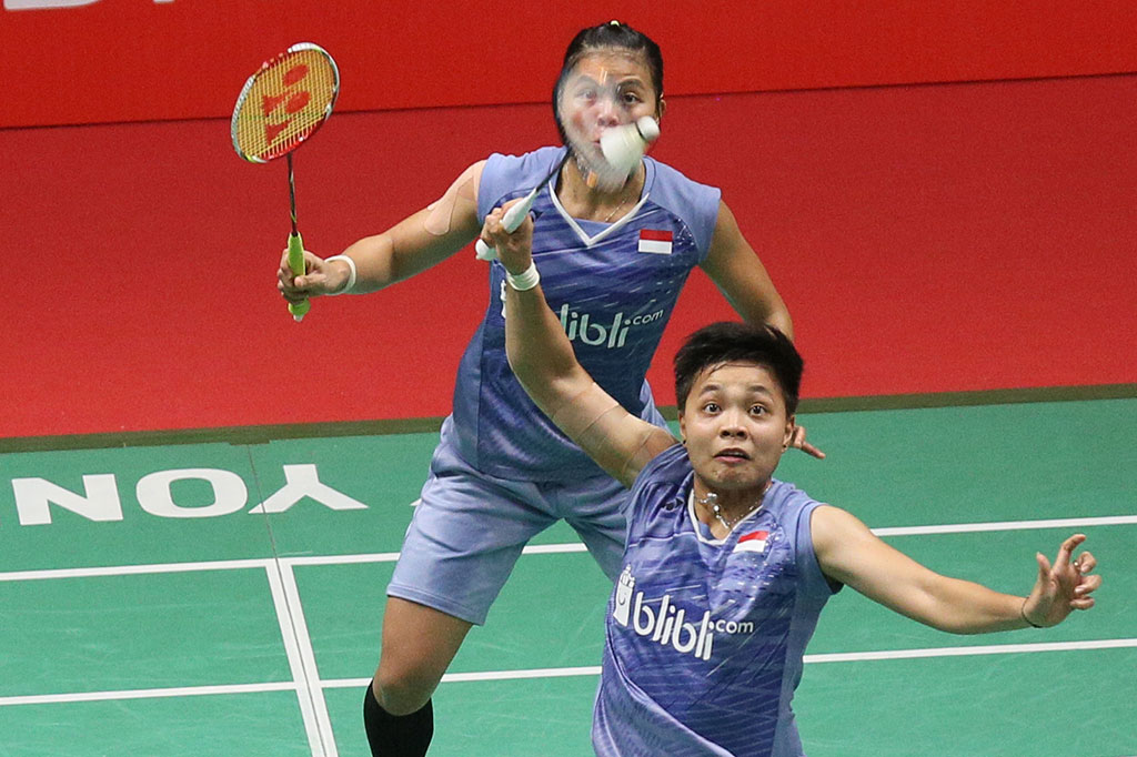 Greysia/Apriyani melangkah ke semifinal setelah menang dengan skors 21-16 21-15.