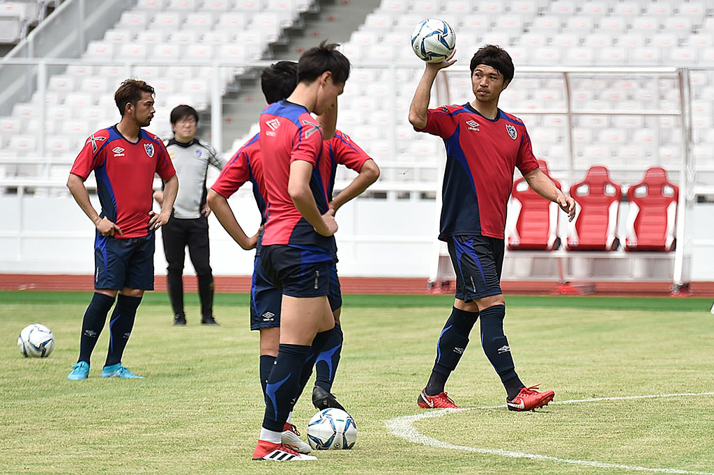 FC Tokyo akan berhadapan dengan Bhayangkara FC dalam laga persahabatan J-LEAGUE Asia Challange 2018 di Stadion Utama Gelora Bung Karno Senayan, Sabtu, 27 Januari 2018.