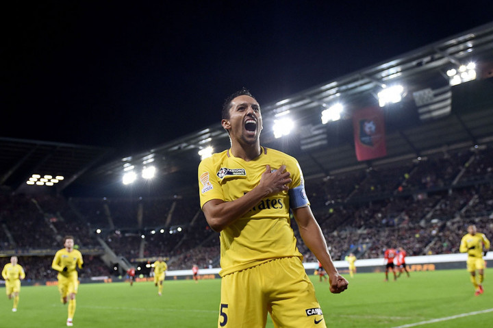 Tim tamu menggandakan keunggulan pada menit ke-9 babak kedua lewat gol dari jarak dekat Marquinhos.