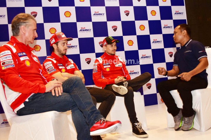 Medcom.id berkesempatan melakukan wawancara khusus dengan tim Ducati Corse.