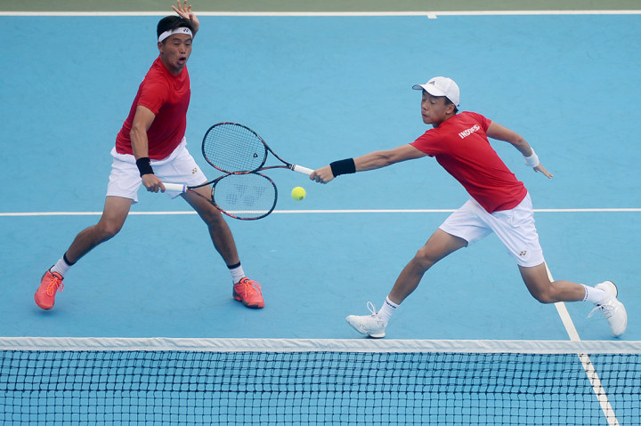 Sebelumnya David juga kalah di nomor ganda putra saat berpasangan dengan Justin Barki menghadapi Francis Casey Alcantara/Jurence Zosimo Mendoza 6-7 (5) 3-6.