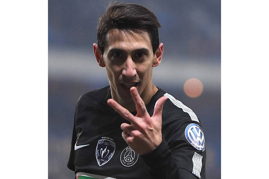 Di Maria memastikan timnya menang 4-1 melalui bola pantul setelah upaya Cavani ditepis ke jalur pergerakannya tiga menit kemudian.