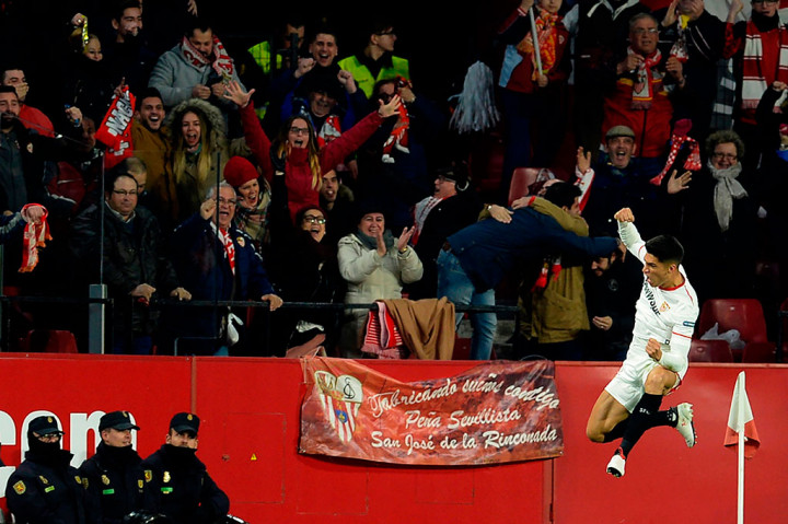 Namun tuan rumah akhirnya berhasil mengemas gol pembuka lewat gelandang asal Argentina Joaquin Correa pada menit ke-15. Lewat serangan balik, Luis Muriel mengoper ke Correa yang kemudian menceploskan bola  ke gawang lawan dari jarak dekat.