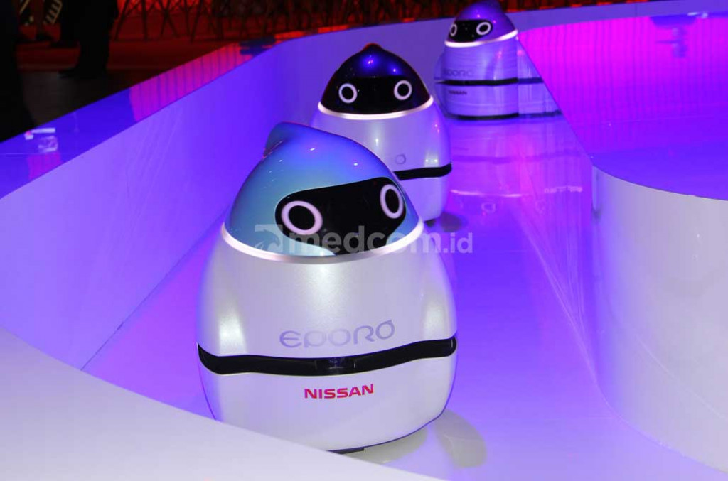 Terinspirasi dari ikan yang suka berenang bergerombol, tapi ketika ada halangan di depannya, mereka bisa melewatinya tanpa ada masalah karena sudah saling terkoneksi. medcom.id/Ahmad Garuda