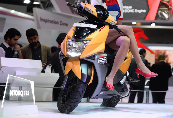 Skutik 125cc dari TVS ini juga dipasarkan di Indonesia. Namun sejauh ini belum banyak populasinya di jalan raya.
