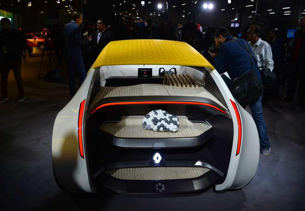 Renault juga menampilkan purwarupa Reon. Merek asal Prancis ini memiliki basis produksi skala raksasa di India.