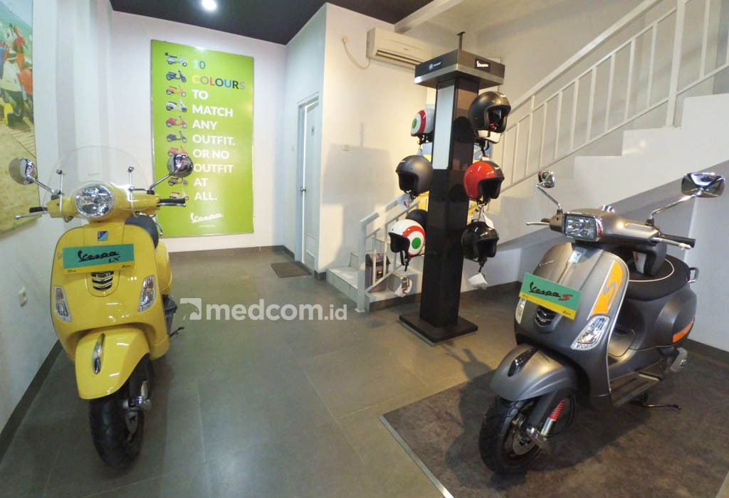 LX 125 dan Vespa S jadi dua produk andalan Piaggio.
