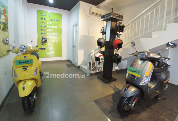 LX 125 dan Vespa S jadi dua produk andalan Piaggio.
