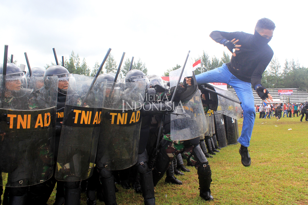Polda NTT Gelar Simulasi Pengamanan Pilkada