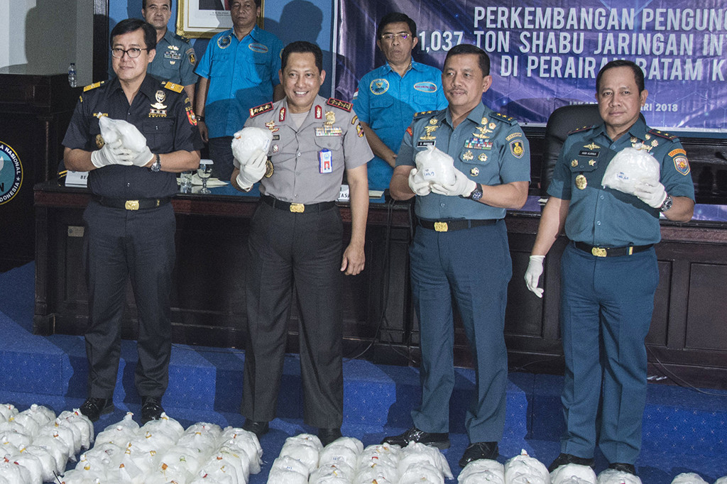 BNN Sita 1,37 Ton di Batam