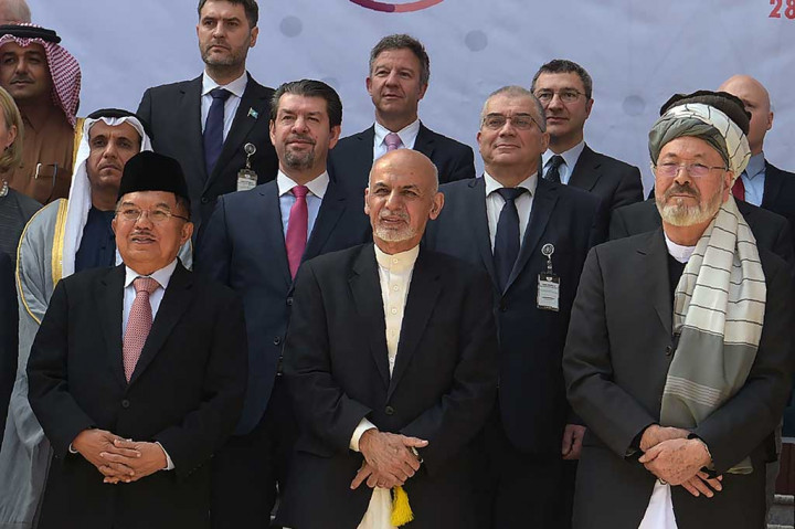 Wapres juga menceritakan tentang persatuan di Indonesia di hadapan para pejabat Afghanistan.