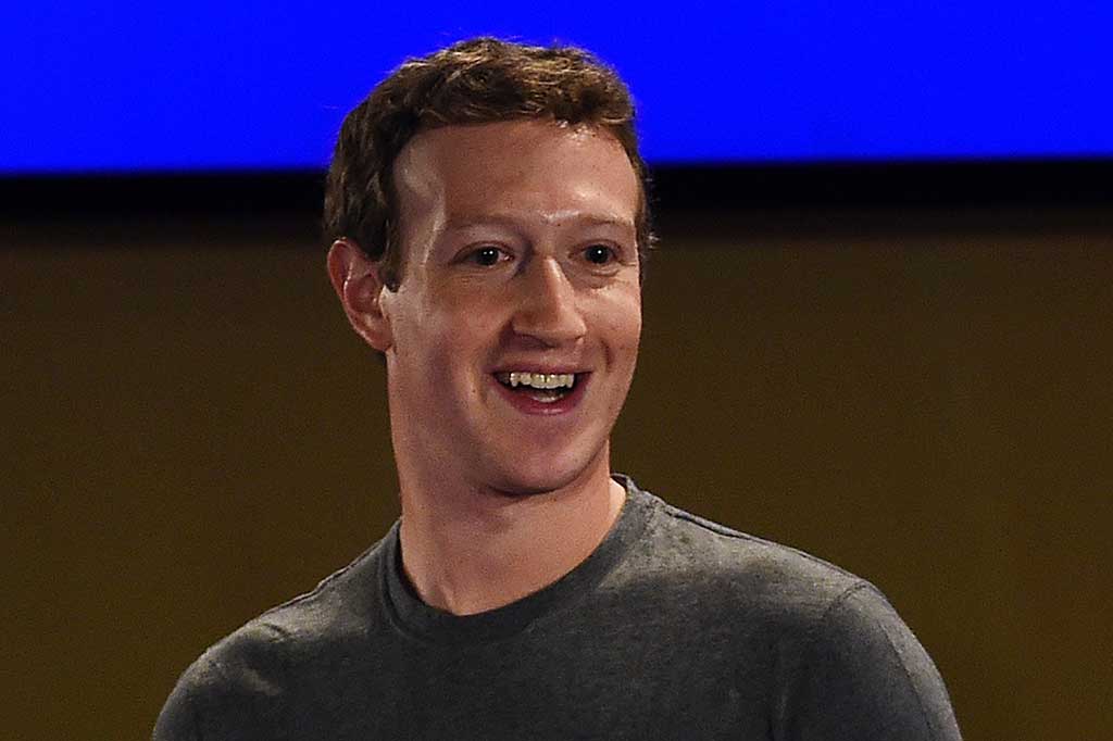 Mark Zuckerberg dari Facebook berada di posisi kelima dalam daftar dengan kekayaan mencapai USD71 miliar.