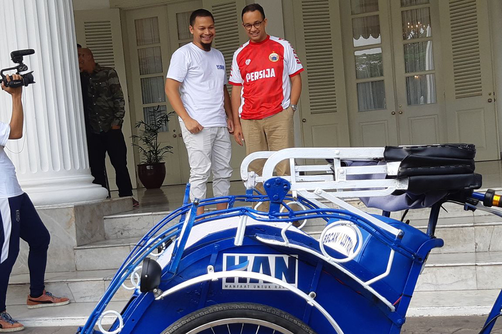 Putra Amien Rais ini berharap, sumbangan becak listrik ini dapat menjadi sebuah inspirasi bagi Pemprov DKI Jakarta dalam mengembangkan prototype yang sama, terhadap model becak sebelumnya dan bisa diperuntukkan di permukiman maupun tempat-tempat wisata. 