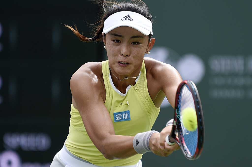 Pada set kedua Wang Qiang gagal mengimbangi Halep dan kalah telak 1-6.