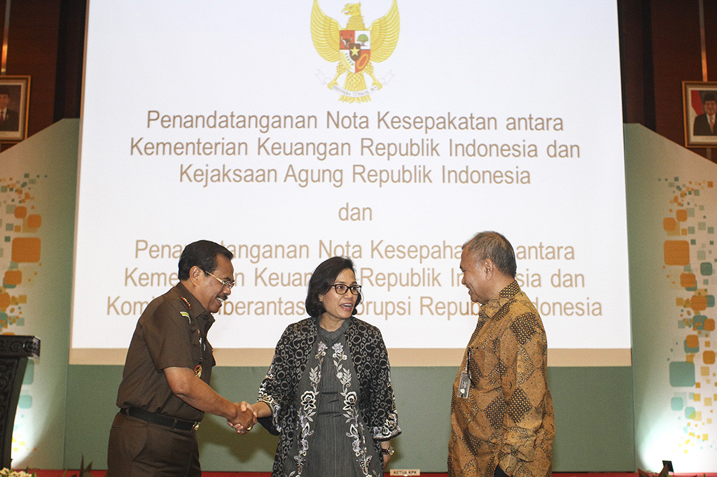 Selain meningkatkan pengembalian kerugian negara, kerja sama ini juga diharapkan dapat mengevaluasi sistem mekanisme lelang terutama mengenai sertifikat atau surat-surat mengenai barang yang dilelang. ANTARA/Dhemas Reviyanto