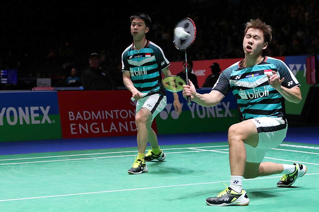 Di putaran kedua, Marcus/Kevin akan berhadapan dengan pasangan Malaysia, Ong Yew Sin/Teo Ee Yi, yang menumbangkan wakil Indonesia lainnya, Fajar Alfian/Muhammad Rian Ardianto 21-16, 16-21, 23-21.