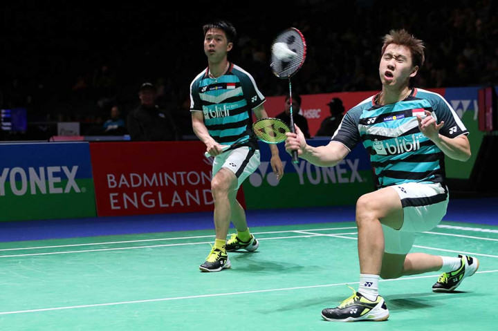 Di putaran kedua, Marcus/Kevin akan berhadapan dengan pasangan Malaysia, Ong Yew Sin/Teo Ee Yi, yang menumbangkan wakil Indonesia lainnya, Fajar Alfian/Muhammad Rian Ardianto 21-16, 16-21, 23-21.