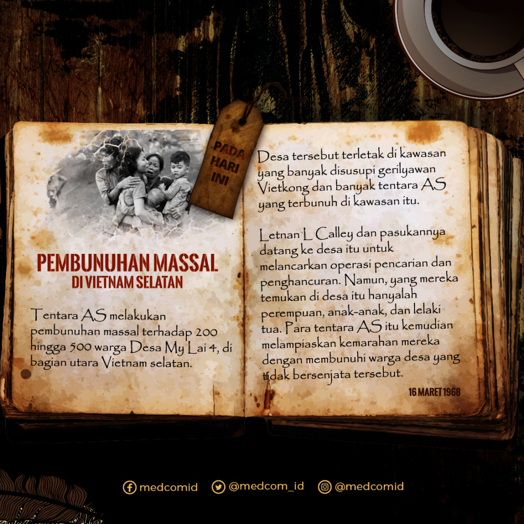 Hari ini: Pembunuhan Massal di Vietnam Selatan