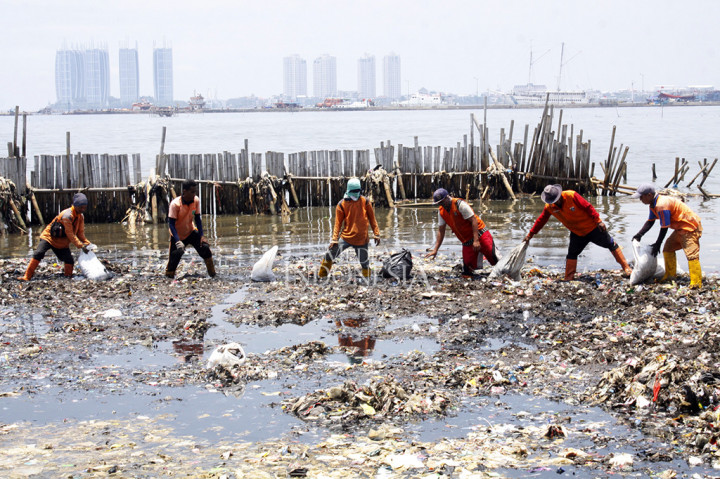 Pemerintah Jakarta Utara menyatakan kegiatan pembersihan ini diperkirakan akan memakan waktu seminggu.