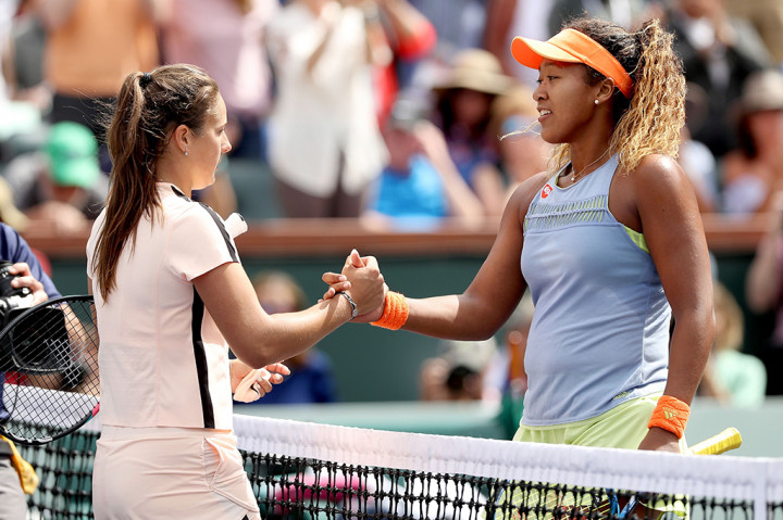 Osaka hanya butuh 70 menit untuk mengalahkan Kasatkina. Petenis 20 tahun ini menang 6-3 dan 6-2 untuk mengunci gelar pertama dalam kariernya.
