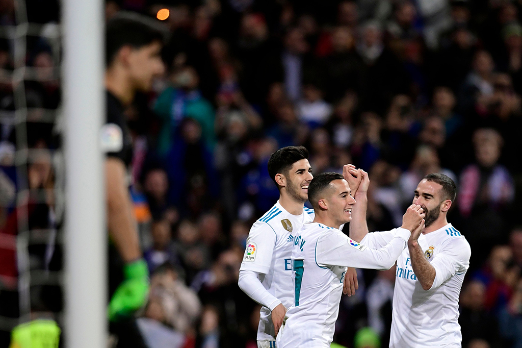 Tuan rumah semakin di atas angin saat Lucas Vazquez membobol gawang Bono pada menit ke-59. Gol itu berawal dari umpan matang Ronaldo di dalam kotak penalti.