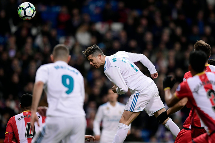 Lima menit setelah gol Vazquez, Ronaldo mencetak gol ketiganya di laga ini. Tembakan keras Ronaldo merobek gawang Girona sekaligus mengubah skor menjadi 4-1.