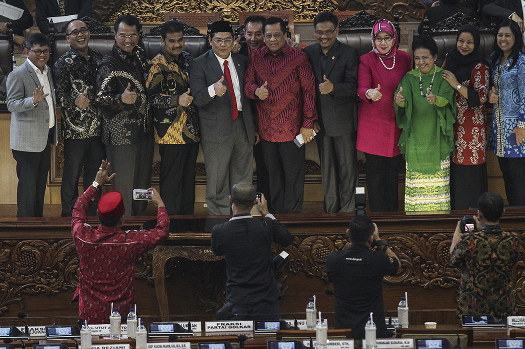 Pelantikan Utut Adianto sebagai Wakil Ketua DPR ini sebagai hasil dari revisi UU Nomor 2 Tahun 2018 tentang MPR, DPR, DPRD, dan DPD (MD3), dimana salah satu poin dalam UU menyebutkan penambahan unsur pimpinan DPR dari Fraksi Partai pemenang Pemilu. 