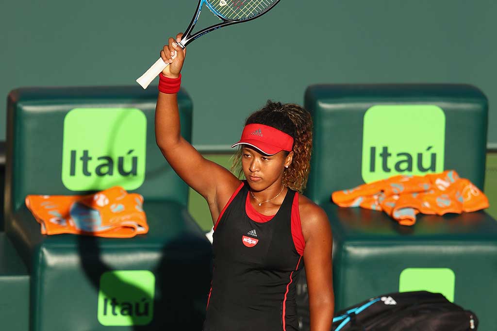 Bagi Osaka yang baru saja menjuarai BNP Paribas Open akhir pekan lalu tersebut, ini merupakan kemenangan terakhirnya atas beberapa petenis papan atas di dunia. Sebelumnya dia telah menaklukkan mantan juara grand slam Maria Sharapova, unggulan kelima Karolina Pliskova dan petenis nomor satu dunia Simona Halep di Indian Wells.