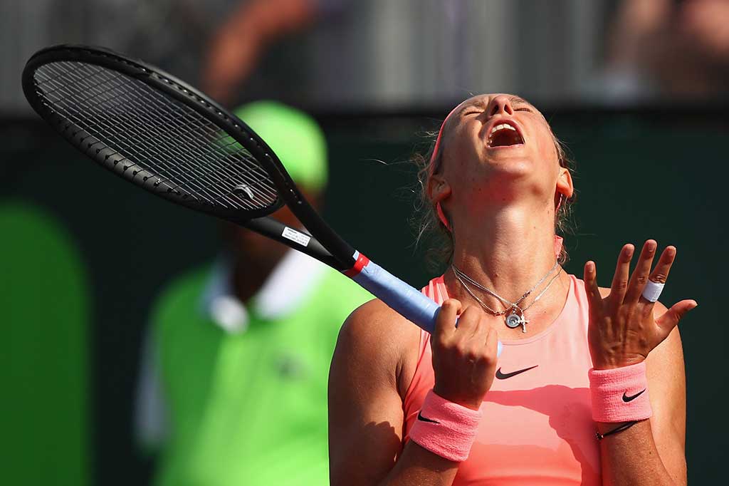 Sementara Radwanska di babak selanjutnya akan menghadapi dengan Victoria Azarenka (Belarusia) yang menundukkan Anastasija Sevastova (Latvia) 3-6, 6-4, 6-1.