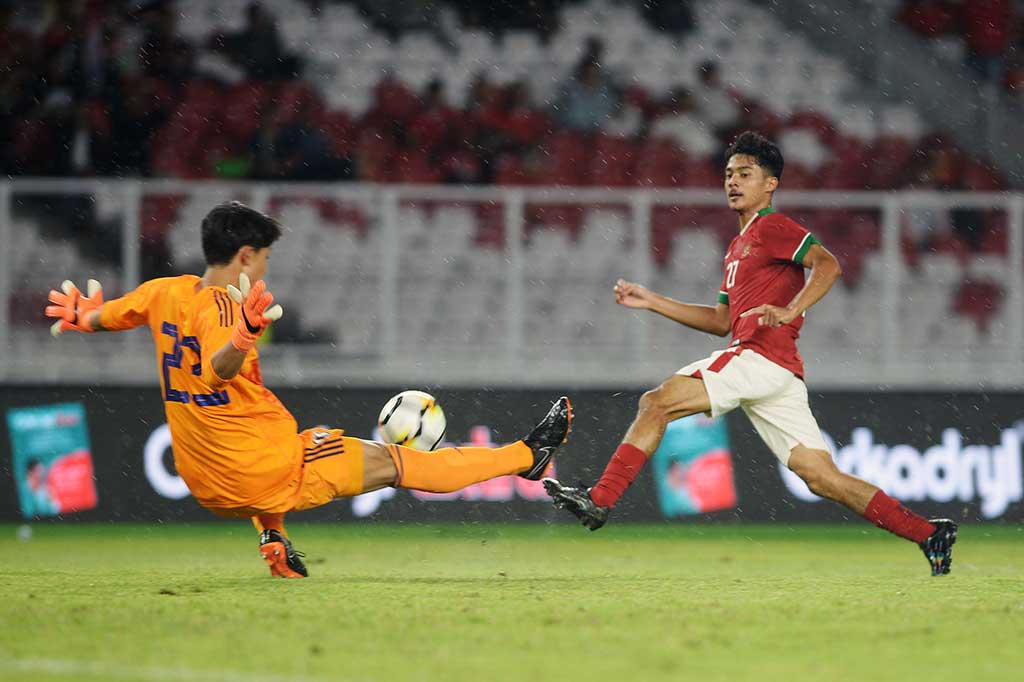 Sementara itu gol Indonesia diciptakan Aji Kusuma di menit ke 90+4.