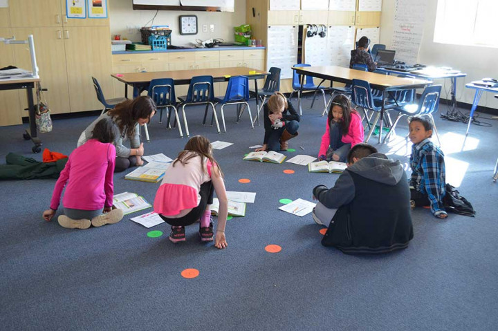 Sementara itu murid SD membahas dasar-dasar penulisan fiksi atau komputasi. Mereka juga belajar untuk hidup dalam mode 'terbarukan', tetapi juga menjadi terbiasa dengan teknik dalam menanam sayuran yang hampir menghilang dari meja makan di daerah terpencil tempat makanan langka.