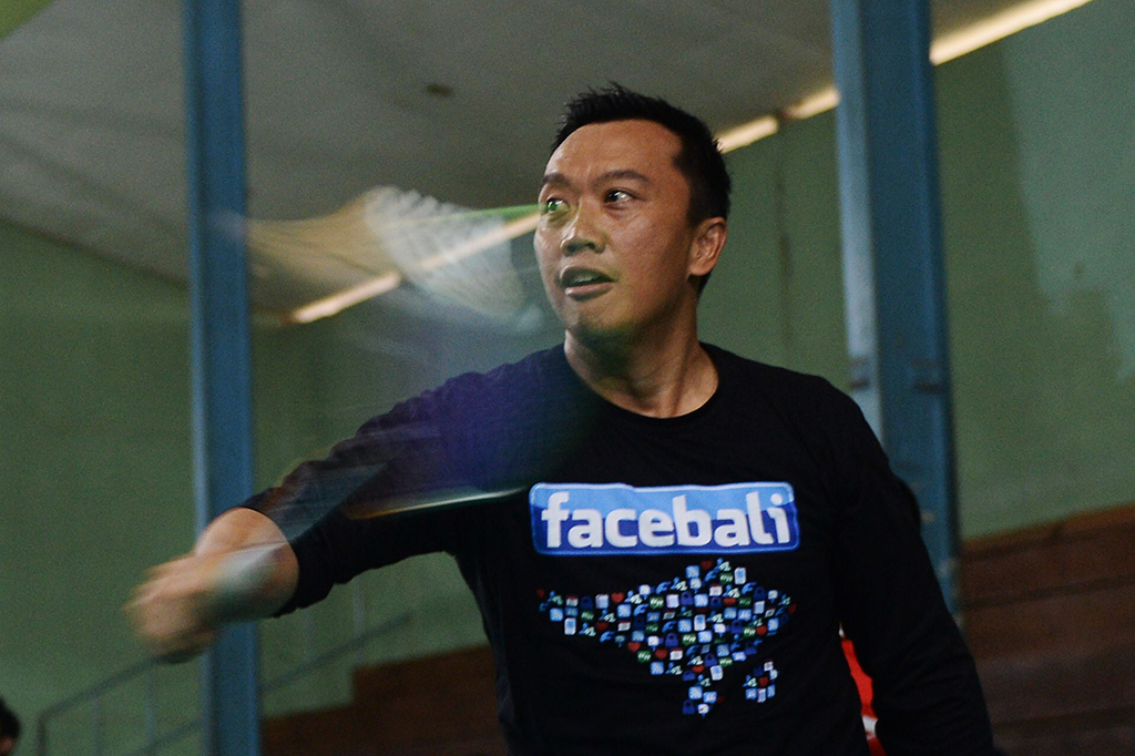 Menpora tidak hanya mengajak juara All England 2017 dan 2018 ini datang, melainkan juga menunjukkan kemampuannya di hadapan para atlet muda SKO Ragunan. 