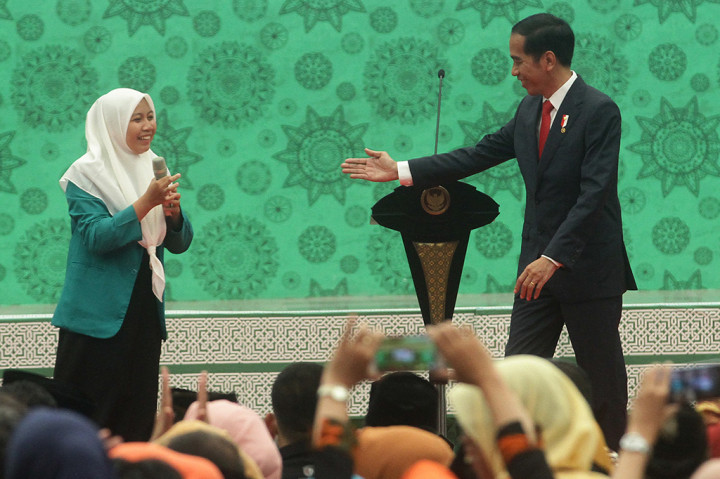 Dalam kunjungannya tersebut presiden juga meresmikan Gedung Umar Bin Khatab dan menjadi Keynote Speaker Studium Generale mengenai
