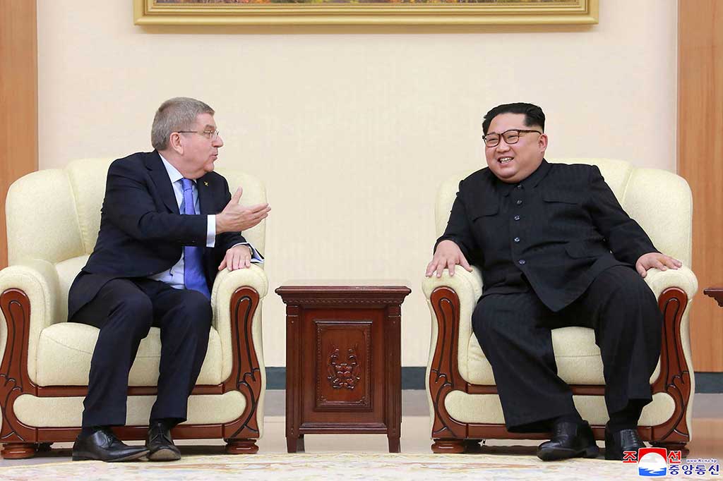 Kim juga berterima kasih kepada IOC atas dukungan dan kerja samanya tanpa ada tendensi dan persyaratan politik apa pun. Ia berharap hubungan IOC dan Komite Olimpiade Korut tetap berlanjut untuk mengembangkan dan meningkatkan olahraga Korut.