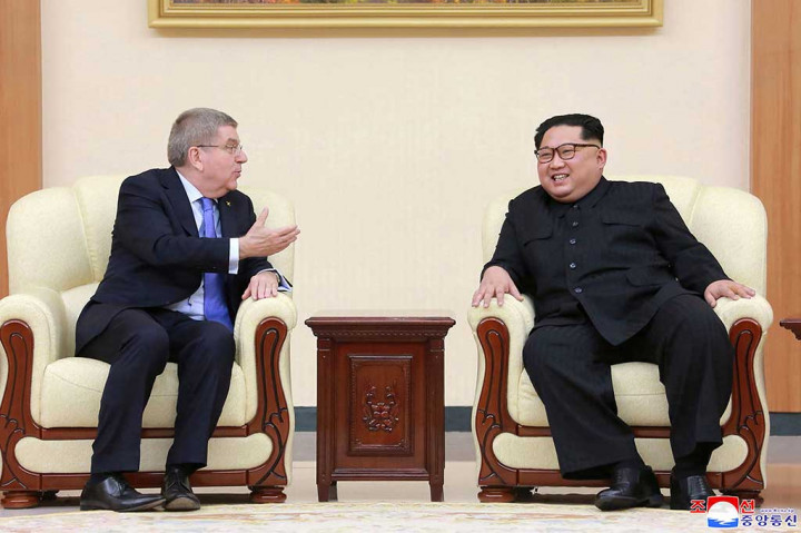 Kim juga berterima kasih kepada IOC atas dukungan dan kerja samanya tanpa ada tendensi dan persyaratan politik apa pun. Ia berharap hubungan IOC dan Komite Olimpiade Korut tetap berlanjut untuk mengembangkan dan meningkatkan olahraga Korut.