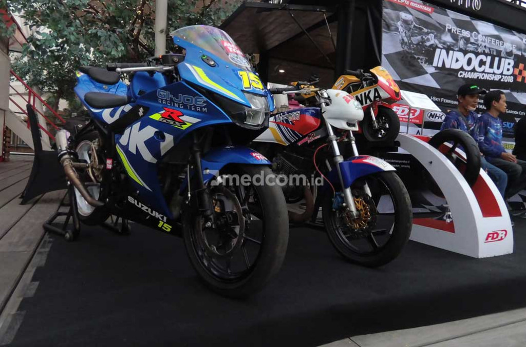 Ragam kelas yang bakal diwadahi bukan hanya kelas yang melombakan motor-motor terbaru. Namun juga motor-motor jadul seperti RX-King hingga Vespa jadul. medcom.id/Ahmad Garuda