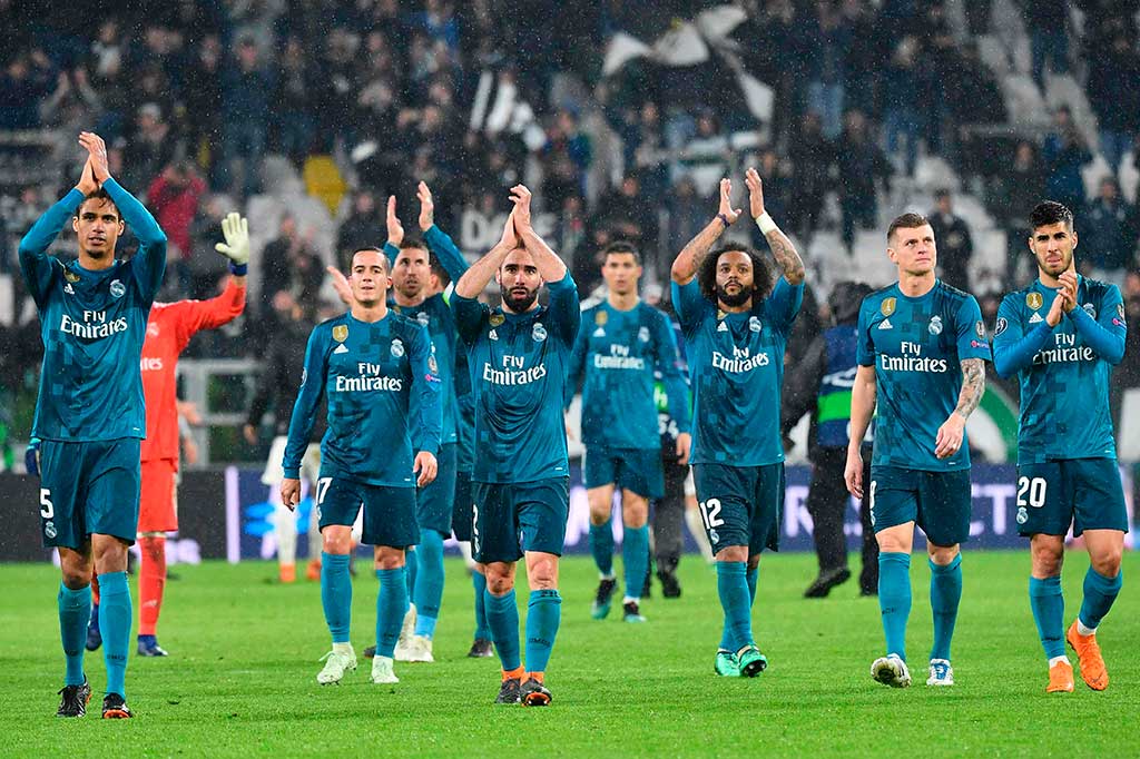 Kemenangan tersebut membuat Madrid selangkah lagi menuju semifinal. Di leg kedua pada pekan Madrid yang giliran menjadi tuan rumah hanya butuh seri untuk lolos. AFP/Alberto Pizzoli