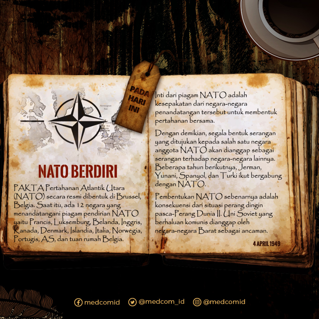 Hari Ini: NATO Berdiri