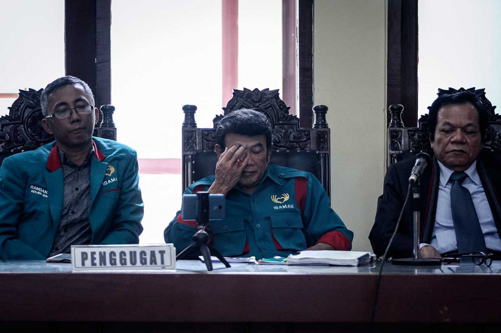 Majelis Hakim PTUN Jakarta memutuskan menolak gugatan Partai Idaman terhadap KPU karena materi gugatan dan berkas bukti-bukti yang diajukan tetap tidak memenuhi syarat agar KPU meloloskan mereka menjadi peserta Pemilu 2019.