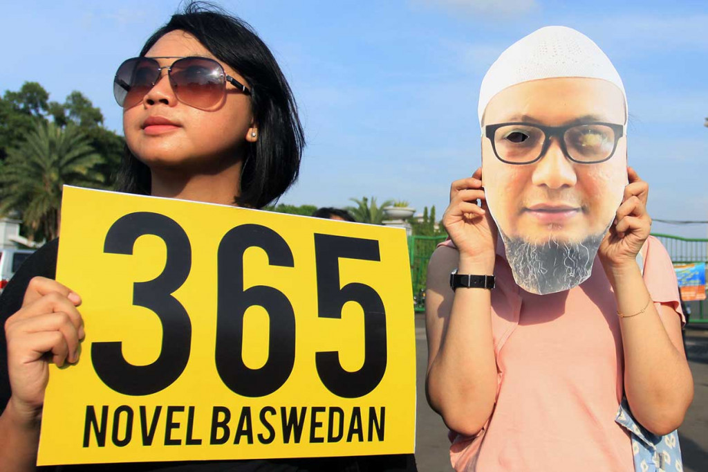 Novel Yakin Kasusnya tidak Akan Terungkap