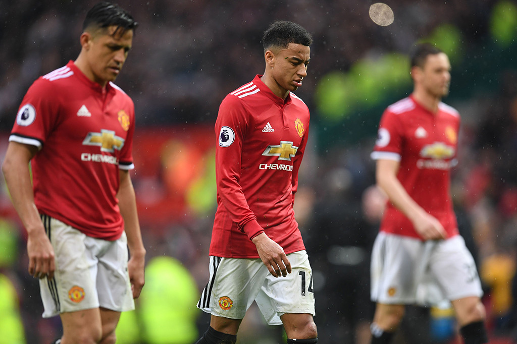 Setelah 33 pekan terlewati City punya 87 poin, unggul 16 di atas Manchester United. The Red Devils tidak akan bisa mengejar perolehan poin tetangganya itu di lima pertandingan tersisa musim ini. AFP/ANDREW YATES 