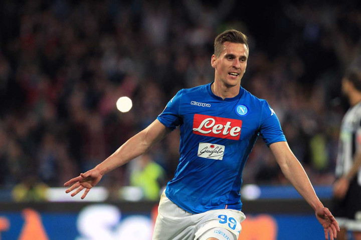 Arkadiusz Milik membawa tuan rumah berbalik unggul pada menit ke-70.