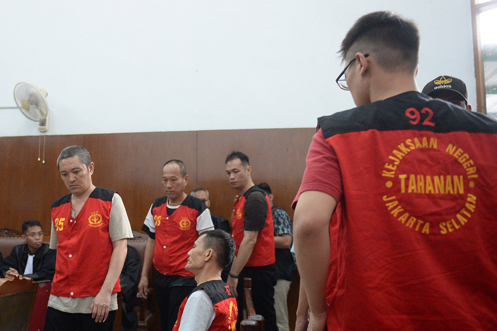 Vonis 8 WN Taiwan Penyelundup 1 Ton Sabu Ditunda