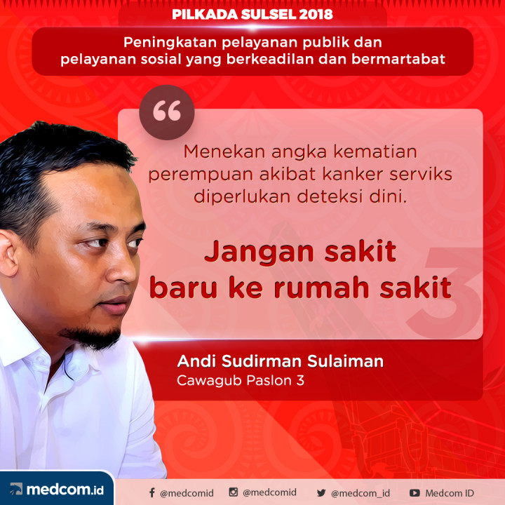 Debat Pilkada 2018: Sulawesi Selatan, Pasangan Calon Nomor Urut 3