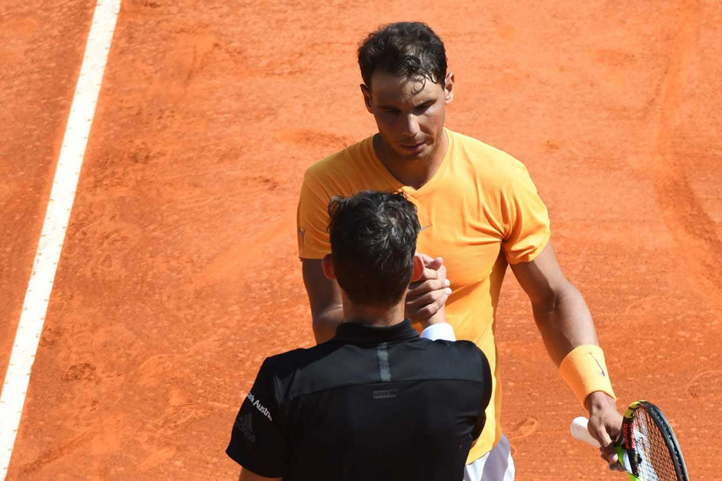 Nadal selanjutnya akan berhadapan dengan petenis Bulgaria Grigor Dimitrov untuk memperebutkan tempat di final. Secara head to head Nadal unggul telak 10-1 atas Dimitrov.