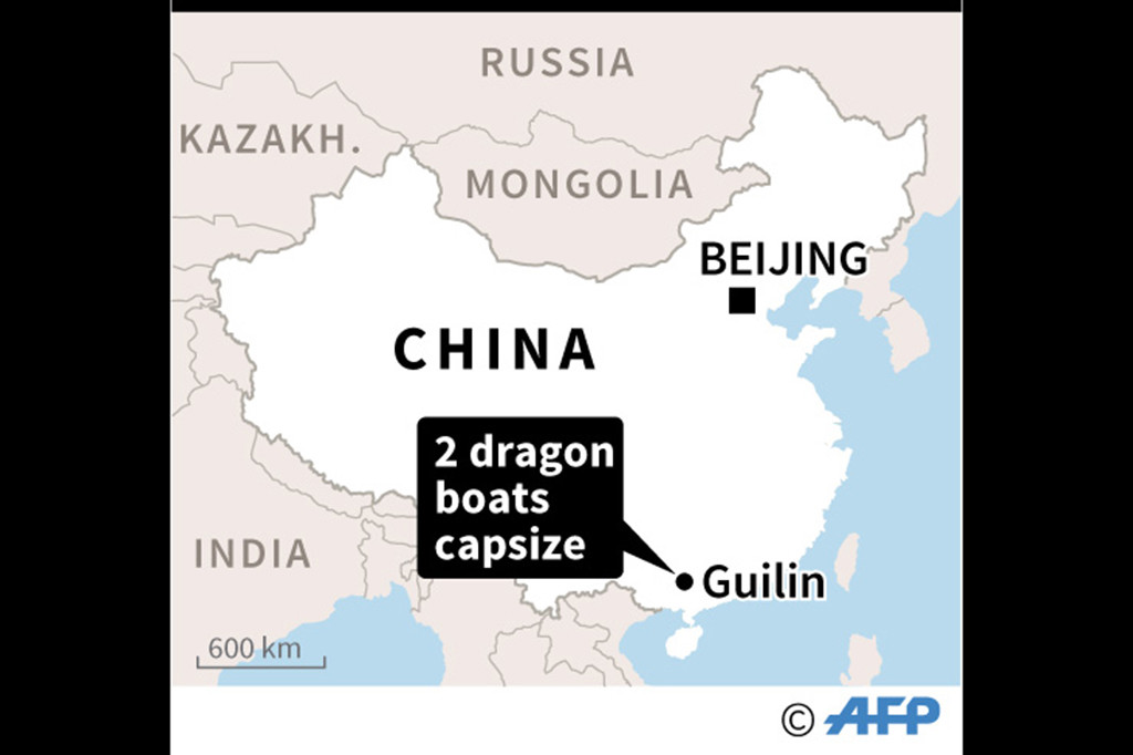 Sekitar 200 orang otoritas China dikerahkan untuk mencari jasad korban yang masih belum ditemukan akibat insiden perahu naga itu.