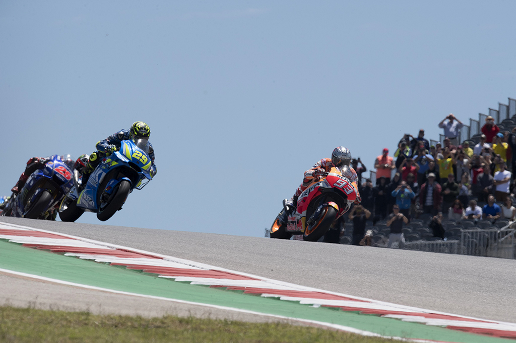 Marc Marquez kembali menjuarai balap MotoGP Amerika, yang digelar di Circuit of the Americas (COTA), Austin, Texas.
