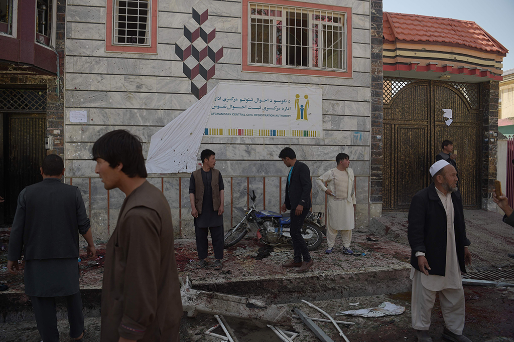 Kelompok Negara Islam di Irak dan Suriah (ISIS) mengklaim serangan bom bunuh diri di Kabul, Afghanistan. AFP/SHAH MARAI