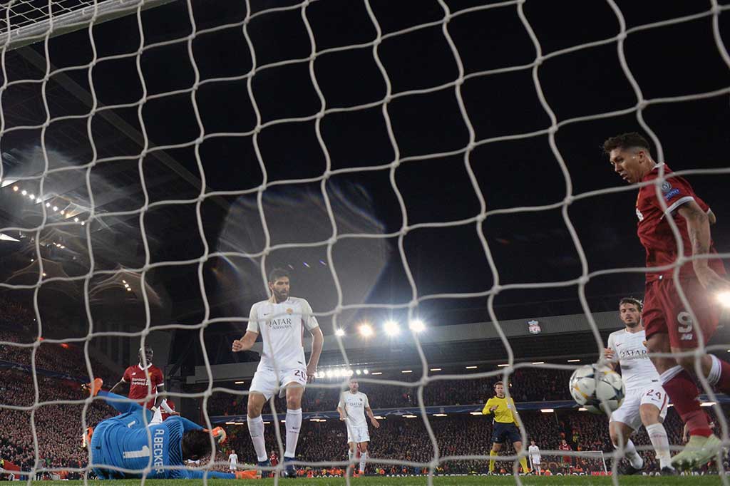 Firmino kembali mencatatkan namanya di papan skor untuk mengubah kedudukan menjadi 5-0 pada menit ke-69.