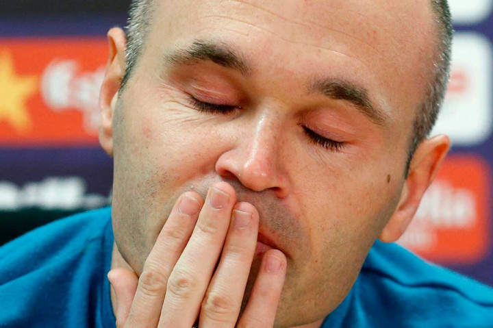 Iniesta menjalani debut bersama Barca di bawah pelatih Louis van Gaal saat berusia 18 tahun pada Oktober 2002 melawan Club Brugge di Liga Champions, dan sejak itu terus menjadi salah satu pemain terbesar klub.